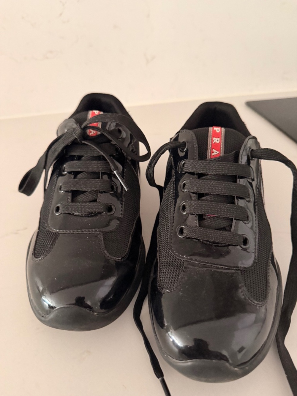 Prada Black Sneakers / Prada Cup – Women’s Size 37